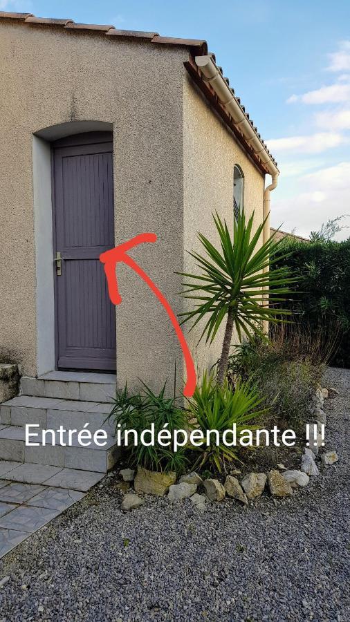 Studio Dans La Villa Les Cigales Lézignan-Corbières Εξωτερικό φωτογραφία