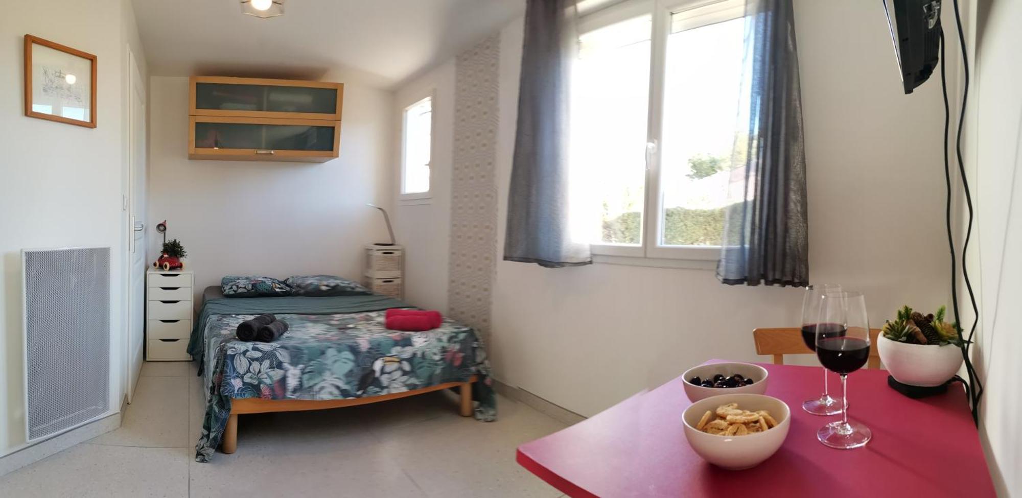 Studio Dans La Villa Les Cigales Lézignan-Corbières Εξωτερικό φωτογραφία